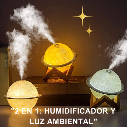 Humidificador en forma de Luna 3D